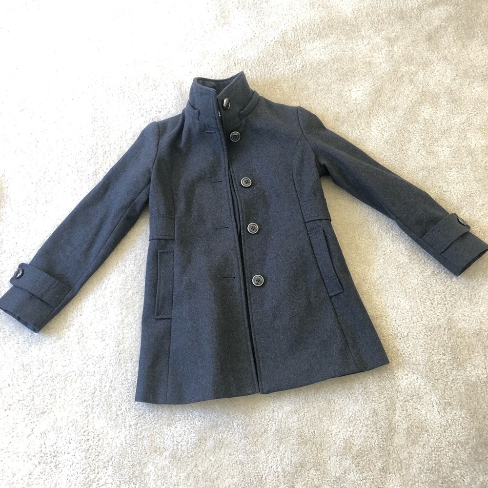 Kenneth Cole coat pea coat gray 2P